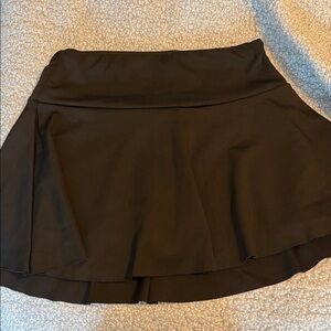 Chic Black Skater Skirt